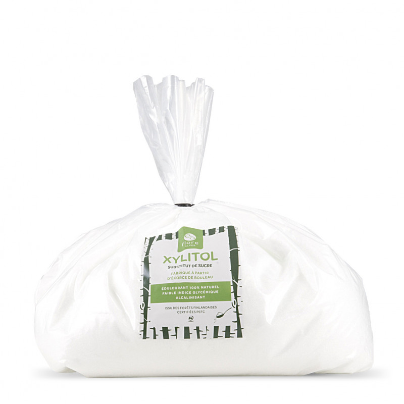 Vrac de Xylitol 100 % naturel de bouleau au Kg - Flore Alpes