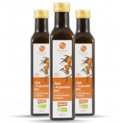 Cure Fortifiante 3 jus d'argousier BIO