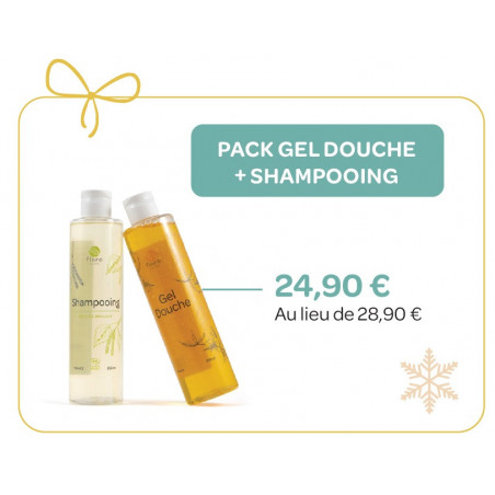 PACK GEL DOUCHE + SHAMPOOING