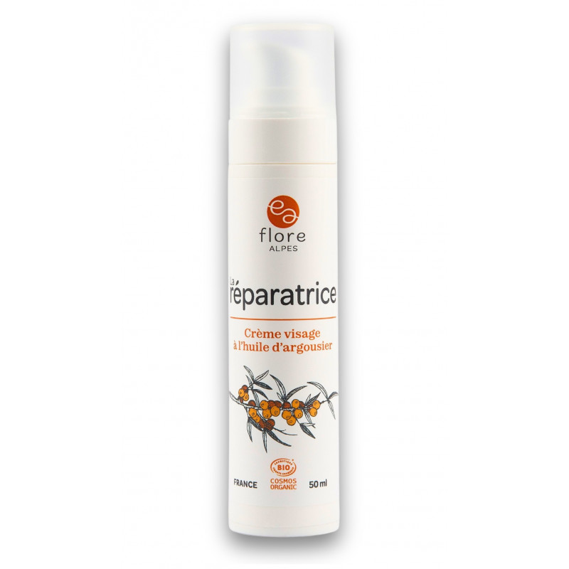 Crème réparatrice à l'huile d'argousier BIO - COSMOS ORGANIC