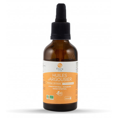 Huiles d'argousier BIO - OMEGA 7 - 50 ml pipette