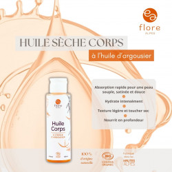 Huile sèche Corps à l'huile d'argousier Bio - Cosmos Organic
