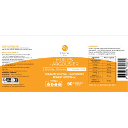 Huile d'argousier OMEGA 3/6/7/9 - 60 Caps.