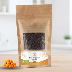 Baies d'argousier séchées BIO - 80 g
