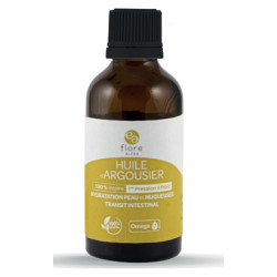 Huile de pépins d’argousier 50 ml OMÉGA 3 BIO