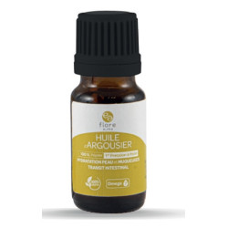 Huile de pépins d’argousier 10 ml OMÉGA 3 BIO