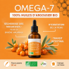 Huiles d'argousier BIO - OMEGA 7 - 50 ml pipette