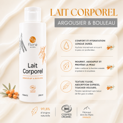 Lait corporel Argousier et Sève de bouleau BIO - Cosmos Organic
